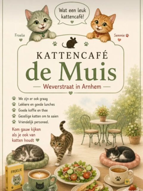 Hoe leuk is dat ... speciaal voor ons gemaakt door @de_wereld_van_froelie . De boekjes zijn ook bij ons verkrijgbaar 😻😻😻